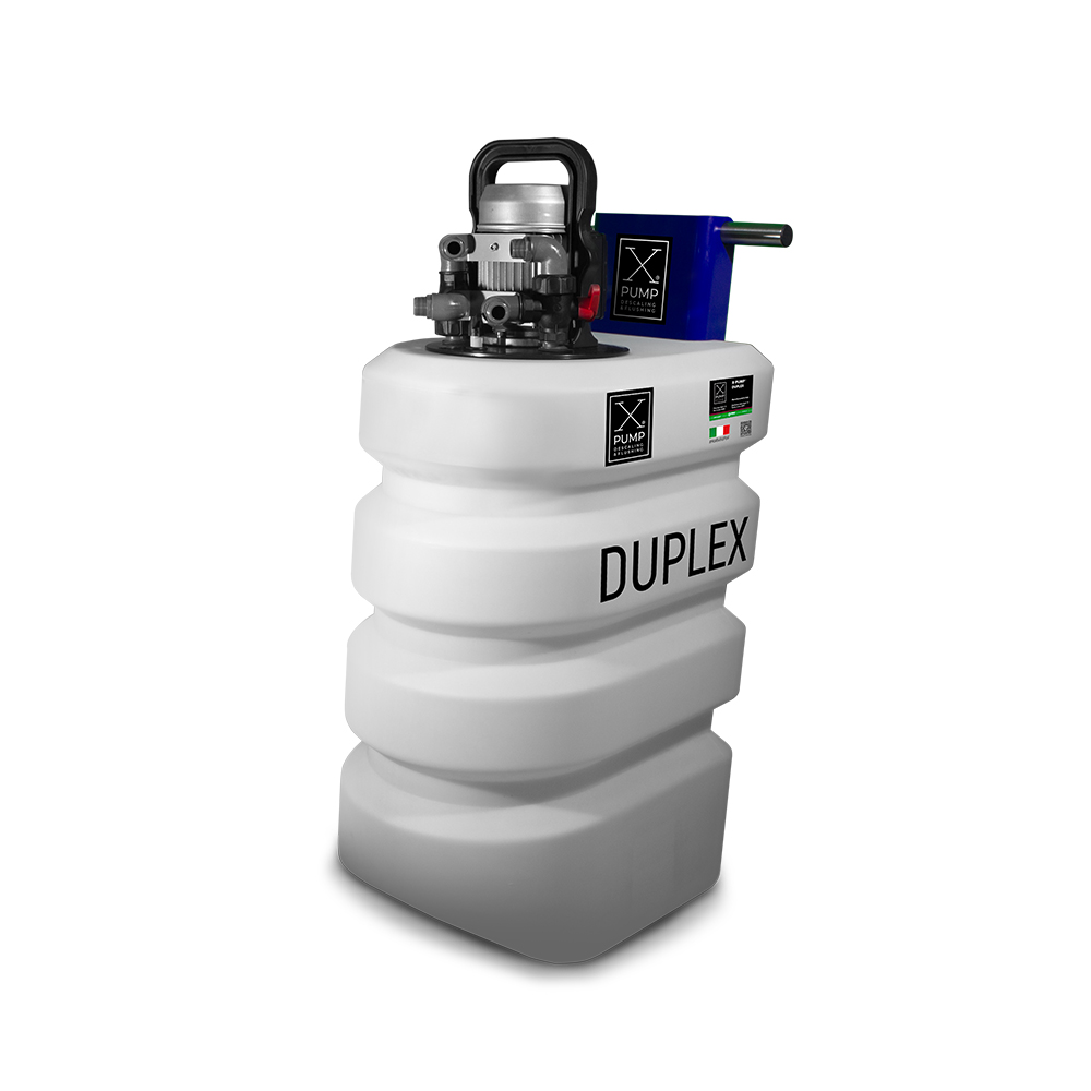 Элиминейтор® комбинированный для обслуживания отопительного оборудования и инженерных систем X-PUMP® 85 DUPLEX COMBI