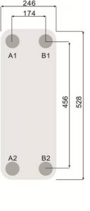 Пластинчатый теплообменник ТТ ТТ112-120Н-4.5